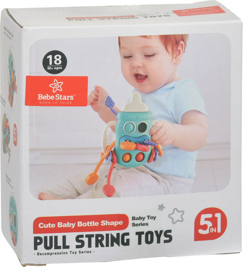 Bebe Stars Teething Rattle for 18 Months+