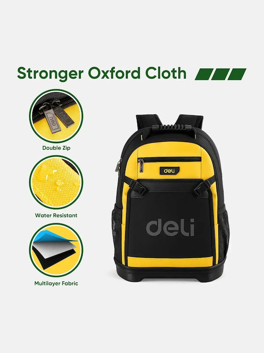 Deli School Backpack Yellow