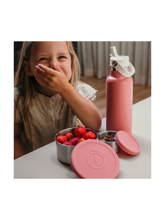Smikkels Set 3 Boluri Inox Roz