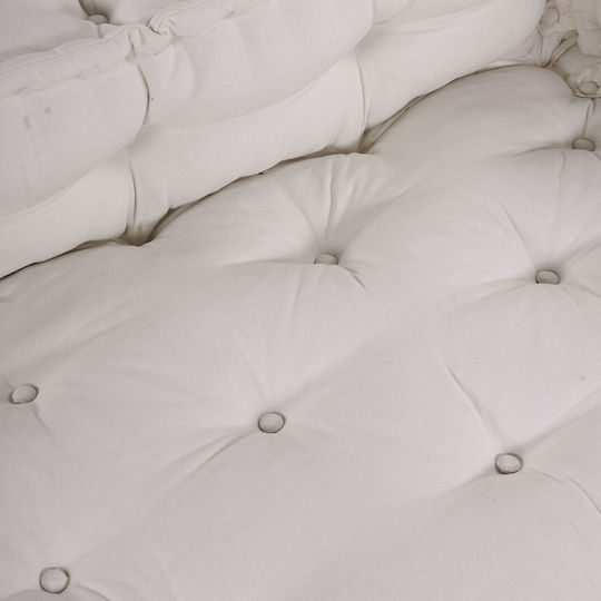 vidaXL Sofa-Kissen Palette Mit Rückenlehne Beige 3 Stück 120x80cm