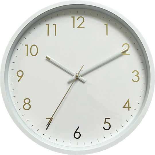Ankor Leise Wanduhr Kunststoff Weiß Verschiedene Farben Ankor Leise Wanduhr Kunststoff Weiß Verschiedene Farben
