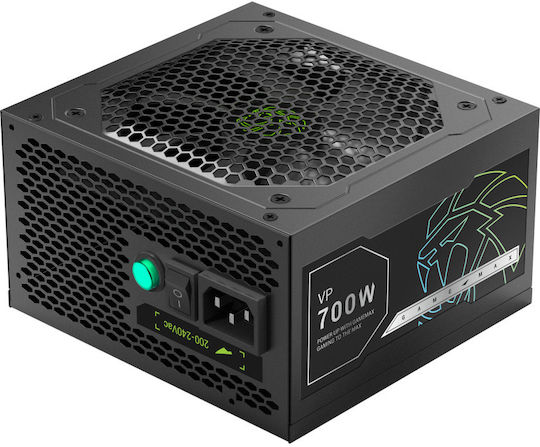 GameMax VP-700S 700W Black Power Supply Full Wired 80 Plus Standard