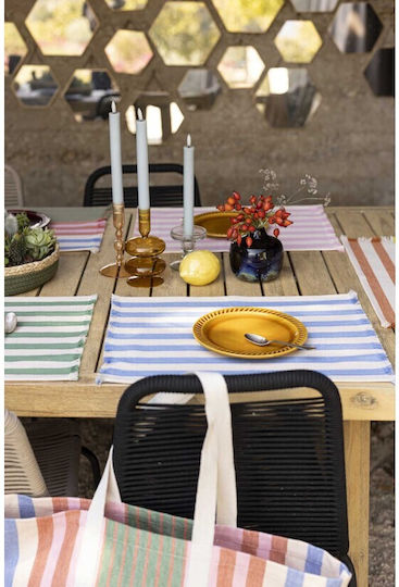 Placemats Winkler Yanis Fougere 35x45 100% Recycled Cotton Placemats Winkler Yanis Fougere 35x45 100% Recycled Cotton