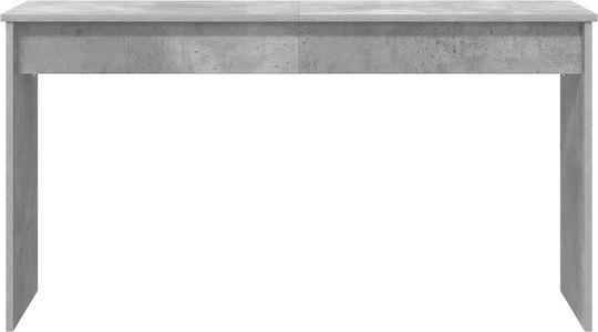 Vidaxl Concrete Gray Keyboard Stand 120 X 32 X 64 Cm