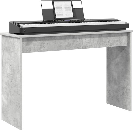 Vidaxl Concrete Grey Keyboard Stand 100 X 32 X 64 Cm