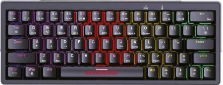 Zeroground Soki v3.0 Σετ Gaming Πληκτρολόγιο με RGB φωτισμό & Ποντίκι (Αγγλικό US) Γκρι