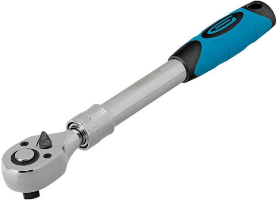 Gross Teleskopisch Ratschen 72 Zähne mit Vierkant 1/2" Länge 44.5cm.
