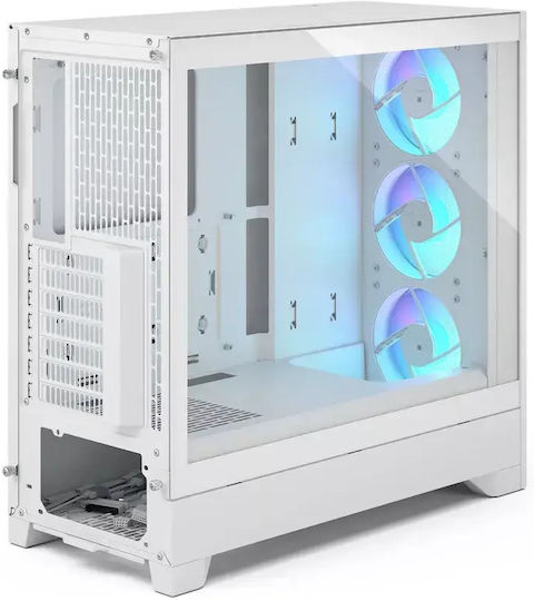 Fractal Design Design Pop 2 Air Gaming Midi Tower Computer Case with White Side Window