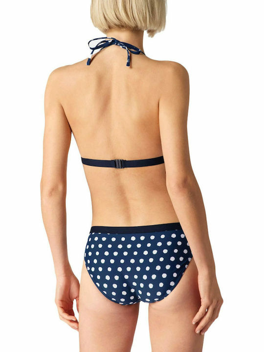 Fixed Foam Bikini Triunghi Albastru