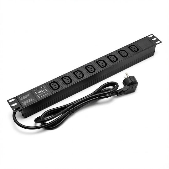 Emtex Πολύπριζο Rack KOM-EMT12 1τμχ
