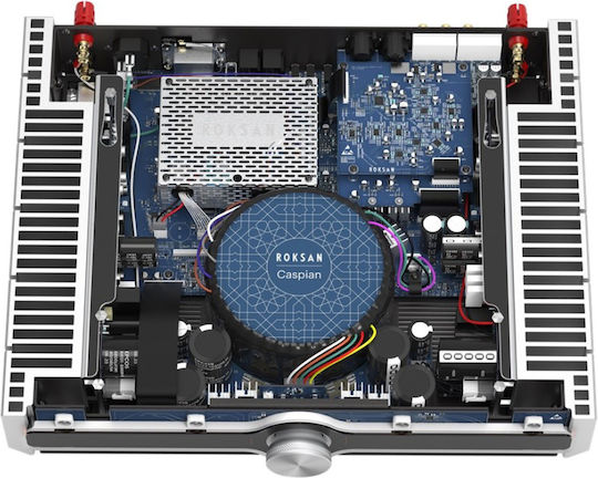 Roksan Caspian Integrated Ολοκληρωμένος Ενισχυτής Hi-Fi Stereo 125W/4Ω 85W/8Ω Ασημί