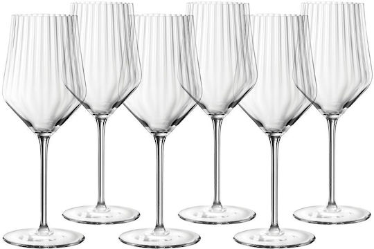 Nachtmann Aperitivo 105997 Σετ 6 Ποτήρια Λευκού Κρασιού & Universal 490ml
