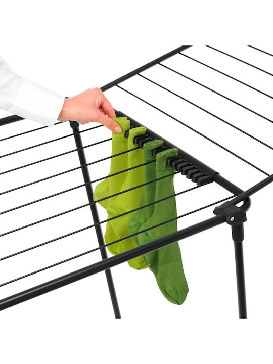 Brabantia Πτυσσόμενη Απλώστρα Δαπέδου με Μήκος Απλώματος 18m