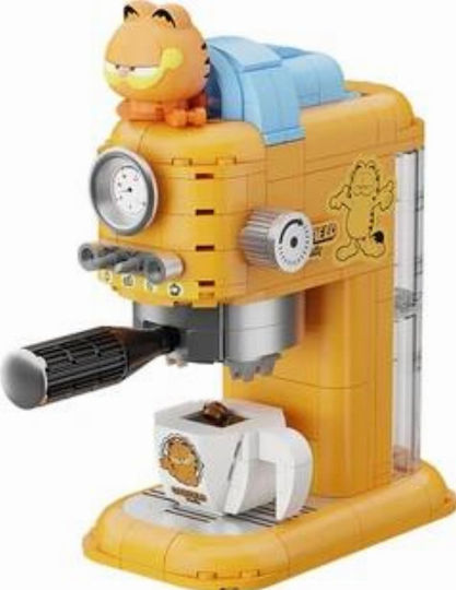 Pantasy Τουβλάκια Garfield Φανταστικές Μηχανές – Καφετιέρα για 6+ Ετών 277τμχ