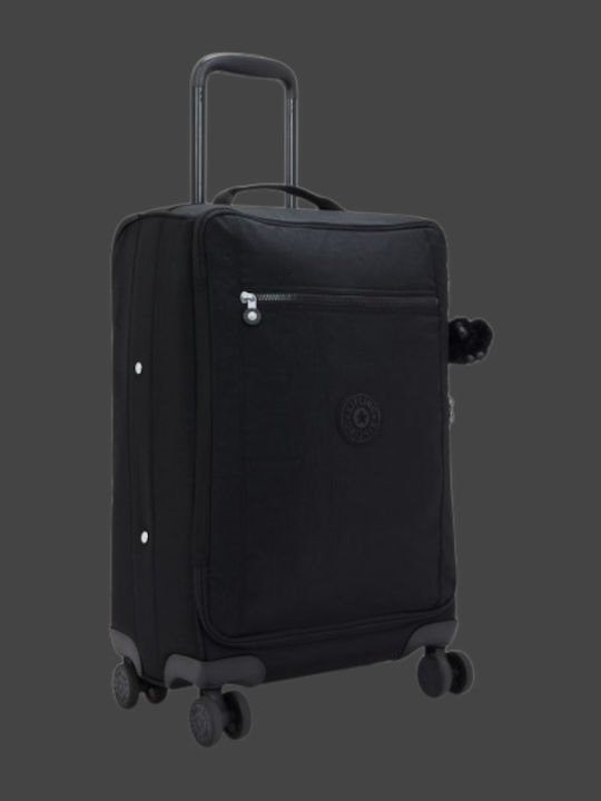Kipling Medium Travel Suitcase Black Noir with 4 Wheels Height 60cm