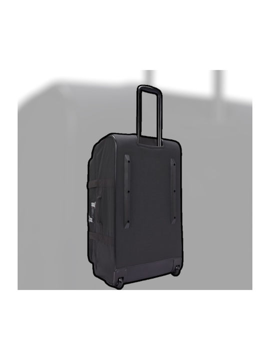 Kipling Μεγάλη Βαλίτσα Ταξιδίου Υφασμάτινη Black με 4 Ρόδες Ύψους 76εκ.