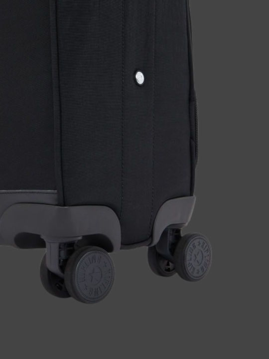Kipling Medium Travel Suitcase Black Noir with 4 Wheels Height 60cm