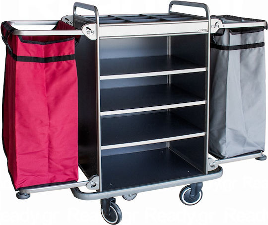 Ready Хотелско Количка за Камериерка с Размери Ш156xД60xВ129см. 1бр