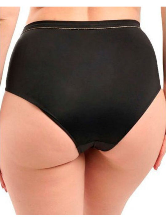 Bikini Boxer Ψηλόμεσο Μαύρο