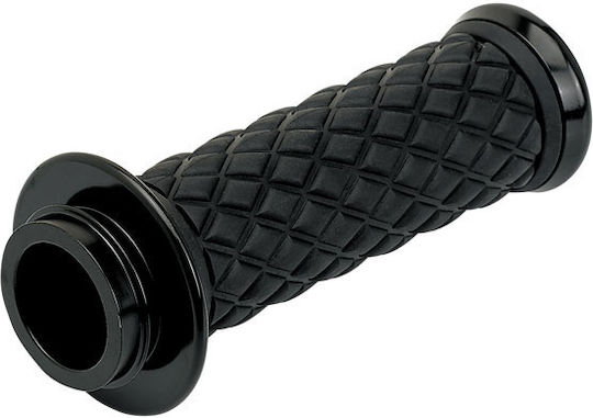 Biltwell Motorradlehenker Griffe Harley Davidson 1" Durchmesser Lenker Alumicore Griffe Schwarz