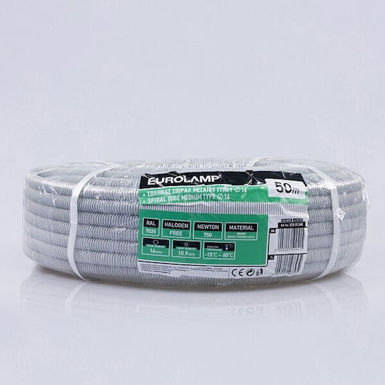 Spiral Tube Medium Type 750n Φ16 Halogen Free Fire Res Ral 7035
