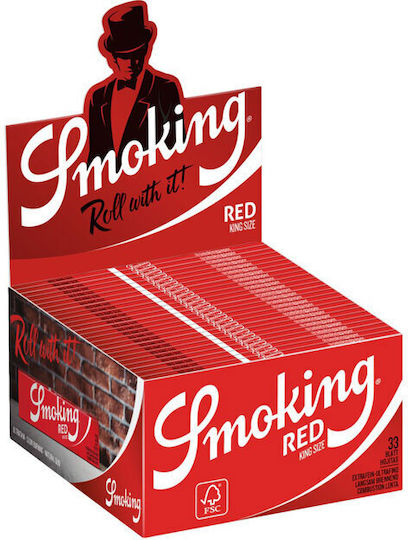 Smoking Zigarettenpapier King Size 33 Blätter 1Stück