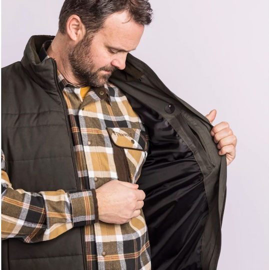 Pinewood Γιλέκο Κυνηγιού Fleece Χακί