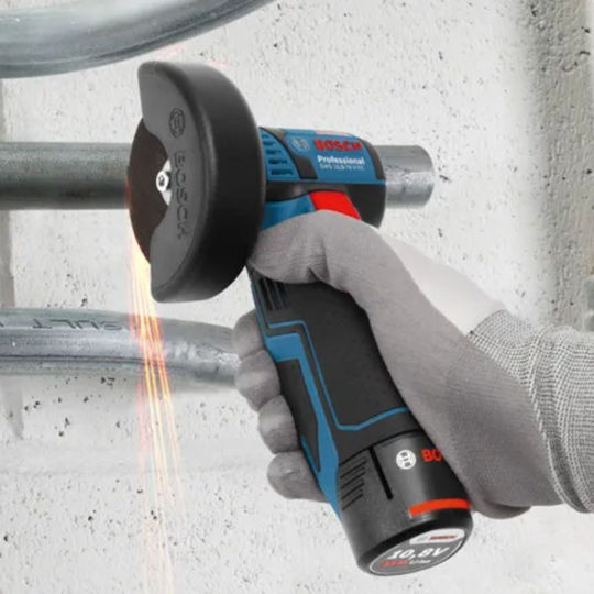 Bosch GSR Set Drill Driver & Angle Wheel 12V with 2 Batteries 2Ah and Case