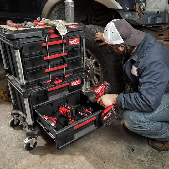 Milwaukee Packout Tool Compartment Organiser 5 Slot Black