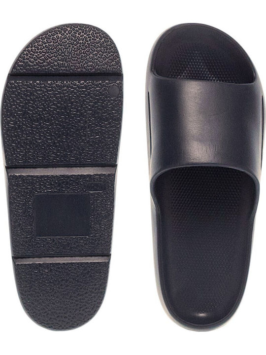 Herren Slides Anatomisch Schwarz