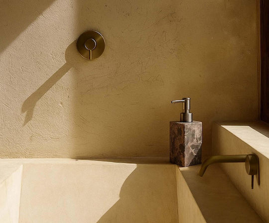 Andrea House Dispenser Κεραμικό Καφέ 160ml