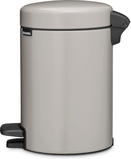 Brabantia Plastic Bathroom Bin 3l Gray