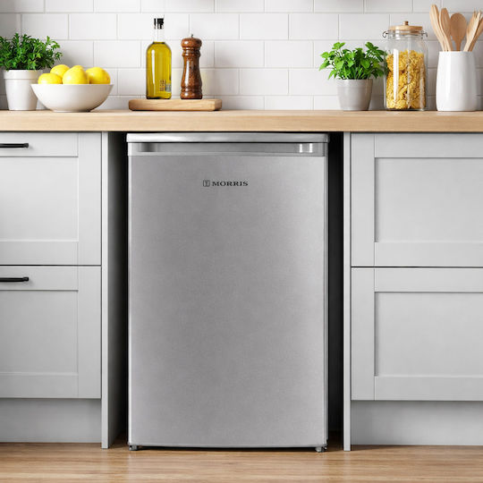 Morris Single Door Refrigerator 113lt H84.5xW55.3xD57.4cm Inox T71114DSD