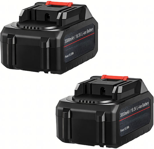 Polizor Dublu De Banc Zola Ascuțire Șlefuire 6000 Rpm 2 Baterii 3000 Mah Discuri Turcoaz 70 Mm