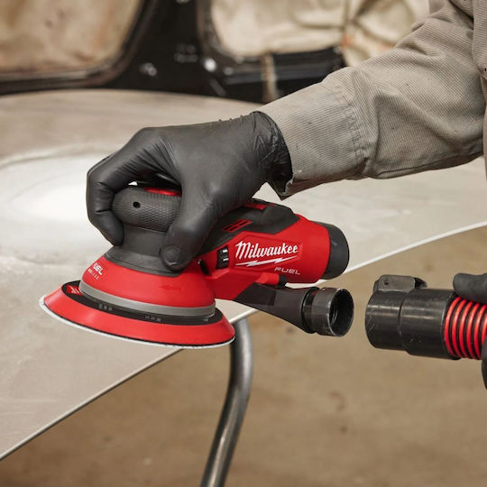 Milwaukee M12 FROS2.5-0 Eccentric Sander 150mm Battery 12V Solo with Speed Setting and Dust Suction System
