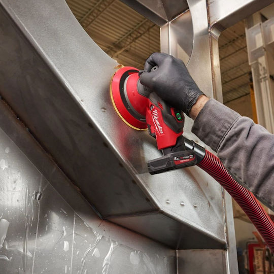 Milwaukee M12 FROS2.5-0 Eccentric Sander 150mm Battery 12V Solo with Speed Setting and Dust Suction System