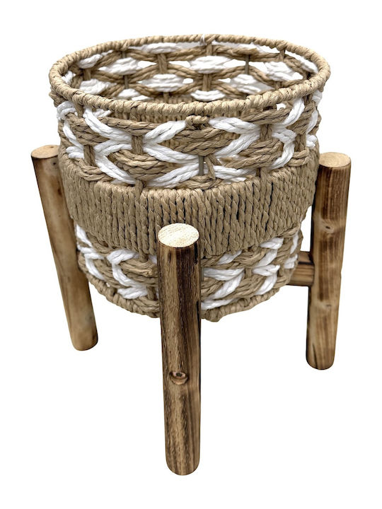 Marhome Каспо Ратан Кафяво Със Стойка 22x32см 3бр
