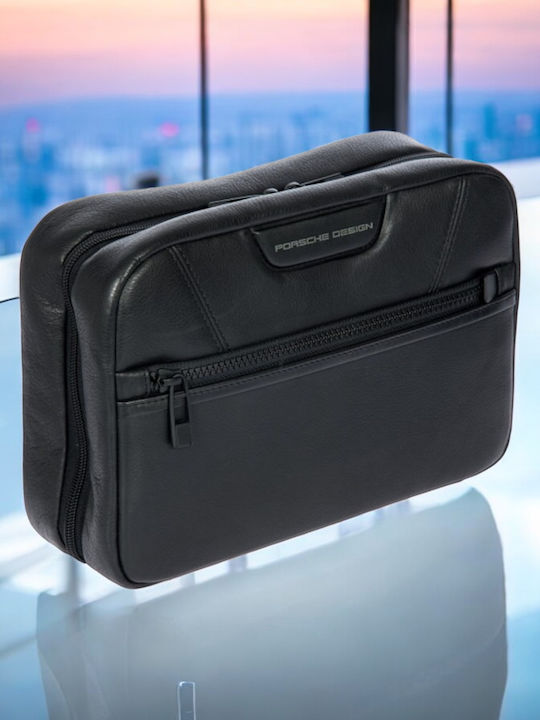 Porsche Design Toiletry Bag Roadster Leather Evo Black Bagstories