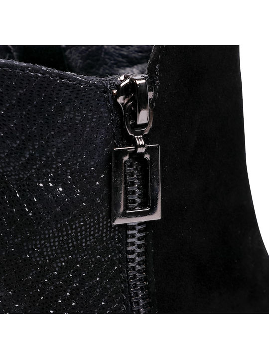 Damen Stiefeletten Schwarz