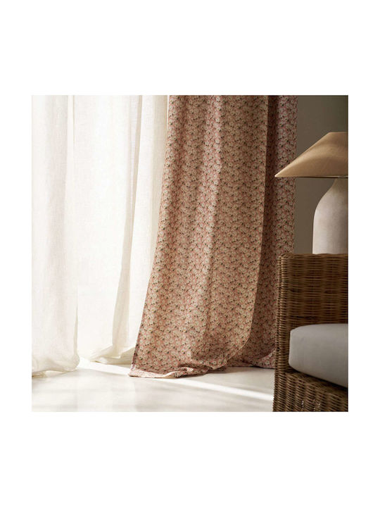Gofis Home Curtain with Pencil Pleat Gofis Brown 130x270cm