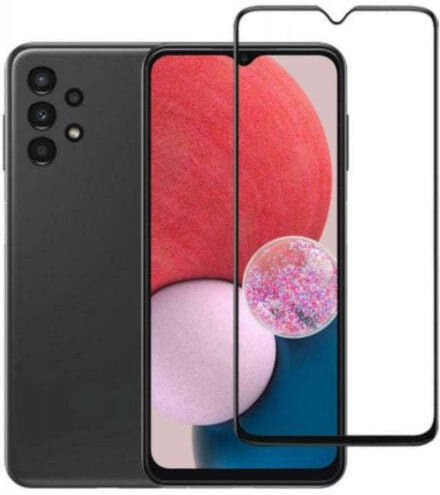 Vollflächig gehärtetes Glas Schwarz (Galaxy A04s)