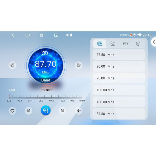 Lenovo Car Audio System for Honda Civic 2006-2012 with Clima Bluetooth USB WiFi GPS Apple CarPlay Android Auto with 9" Touch Screen