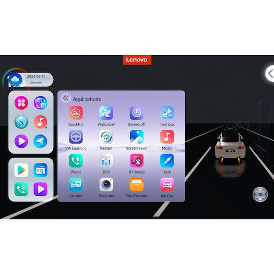 Lenovo Car Audio System for Fiat Bravo 2007-2019 (Bluetooth/USB/WiFi/GPS/Apple CarPlay/Android Auto) with 9" Touch Screen