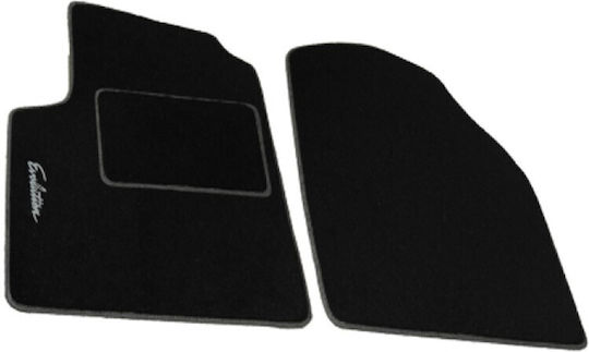 Carpower Front Mats Universal 2pcs Black