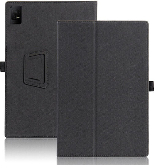 Flip Cover Δερμάτινη Μαύρη (TCL Tab 10 Gen2)