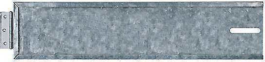 Lampa Kfz-Kennzeichenrahmen Metall 50 x 11.5cm Silber 1Stück