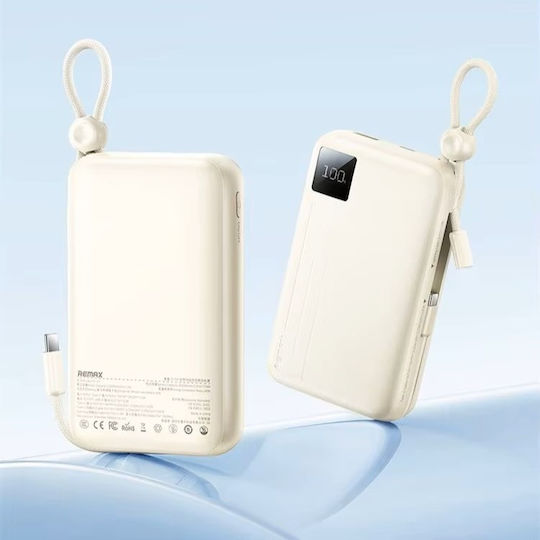 Remax GC-15 Power Bank 20000mAh με Θύρα USB-A και Θύρα USB-C Power Delivery Μαύρο