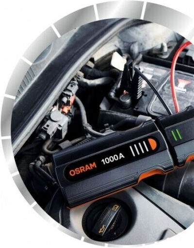 Osram Jumpstart 1000 Portabil Starter Baterie Auto 1000A cu Banca de alimentare / USB 12V