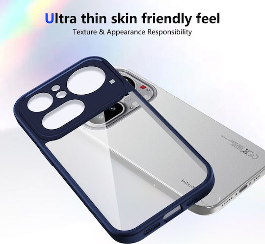Farbe Rahmen Rückseite Kunststoff Blau (Nichts Phone (4a) Pro)