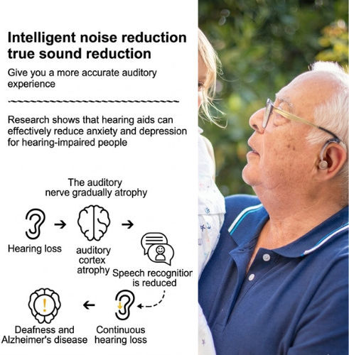 Scienlodic Rechargeable BTE Hearing Aid G-25-SL